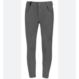 EQUO gray riding pants equestrian performance pants